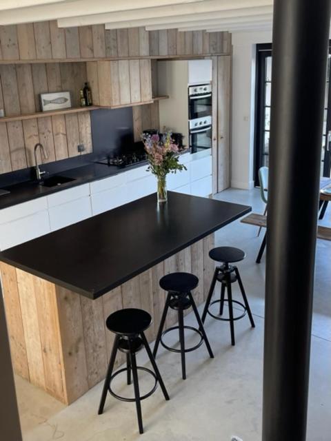 Authentiek Vissershuisje Oud-Knokke Buitenkant foto